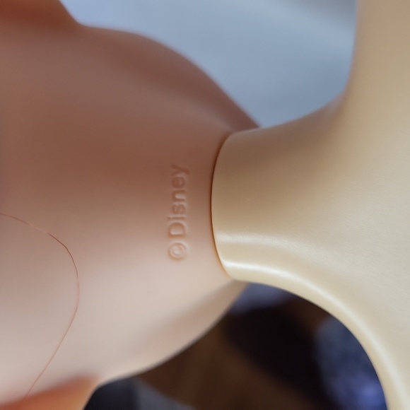 Disney Princess Little Mermaid Ariel Hair Styling Head Just Play 6" - Picture 12 of 14